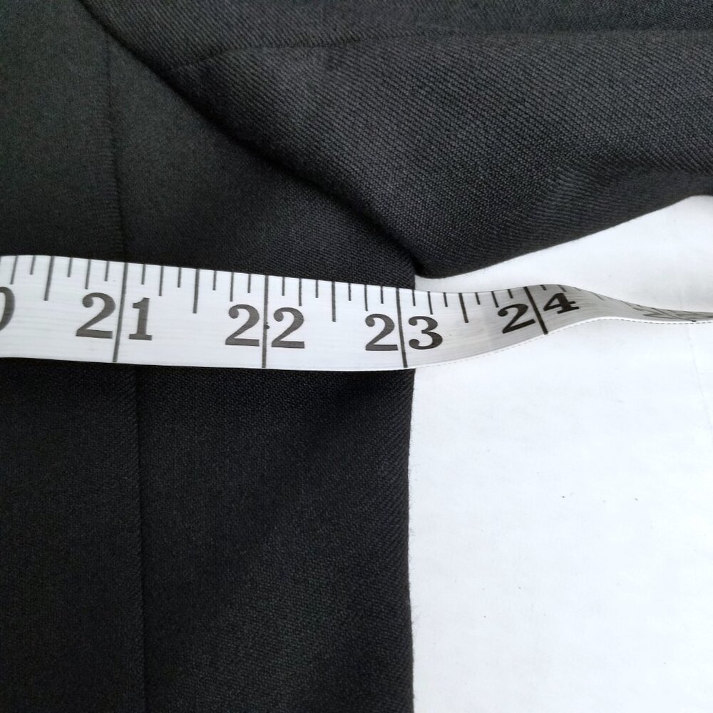 Harve Benard Wool Blazer 16W Black Vintage Tailored Office Classic Structured - Picture 6 of 8